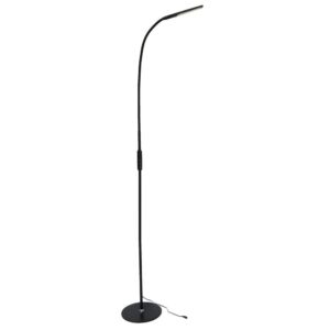 71 in. Black LED Floor Lamp 1