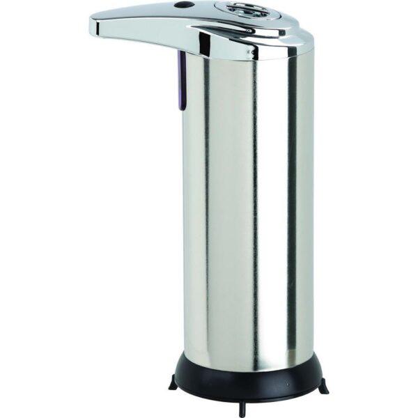 Sleek and stylish stainless steel design that offers hygienic no-touch operation. Select the volume of liquid with a quick push of a button. Ideal for bathrooms, kitchens and laundry rooms, these Stainless Steel Touchless Dispensers can be placed on any counter-top without any installation.