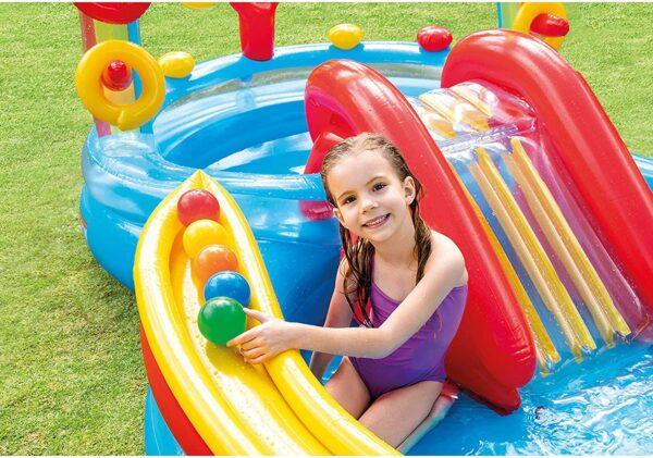 9.75 ft. x 6.3 ft. x 52.8 in. Deep Inflatable Kiddie Pool