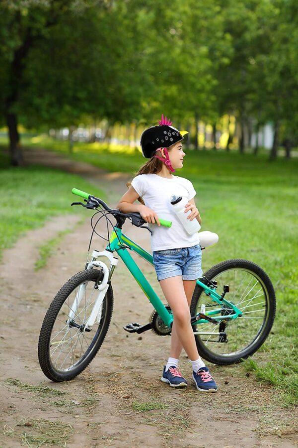 Kids Bike Helmet & Kids Skateboard Helmet Unique Boys Bike and Girls Bike Safety Helmet, Shock Absorbent EPS Inner Shell, One Size Fits All, For Ages 5+