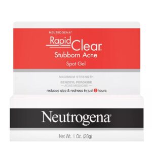 Neutrogena Rapid Clear Stubborn Acne Medicine Spot Treatment Gel - 1oz 1