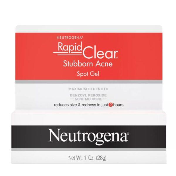 Neutrogena Rapid Clear Stubborn Acne Medicine Spot Treatment Gel - 1oz 1