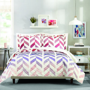 Chevron Quilt Full Queen 1