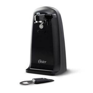 Electric Can Opener with Power Pierce Cutting Blade for Precise Edges, Black 1