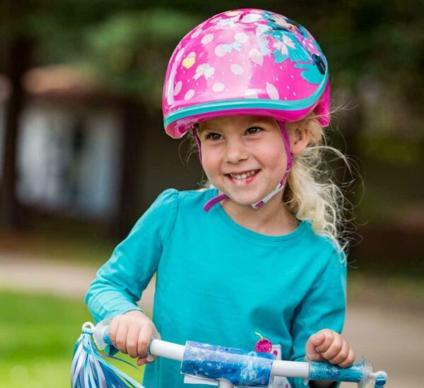 Pink Minnie Sports Helmet