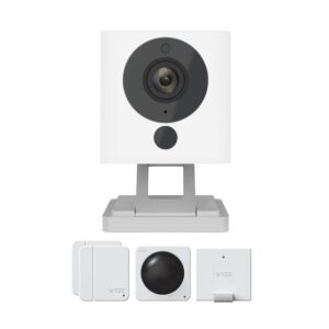 1080p Indoor Wireless Surveillance System includes WyzeCam v2 Camera and Wyze Sense Starter Kit 2