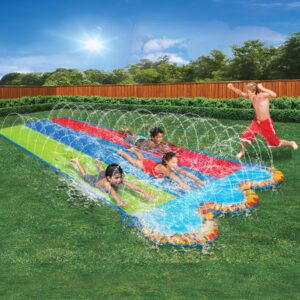 Banzai Kids Triple Racer Water Slide- 16 feet long 1