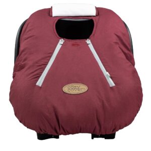 Cozy Cover Infant Carrier Cover, Burgundy 1
