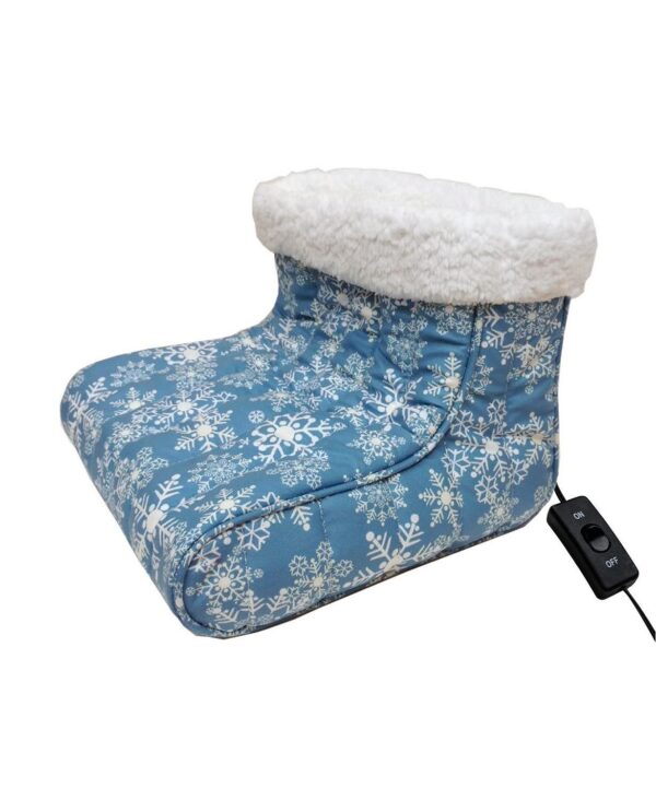 Electric Footwarmer Color Snow Flurries 1