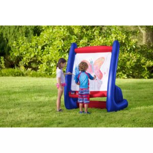 Inflatable Easel With Paints 1