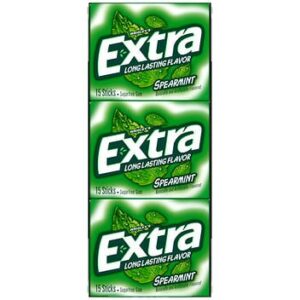 Extra Sugarfree Mint Gum Variety Box, 18 Count