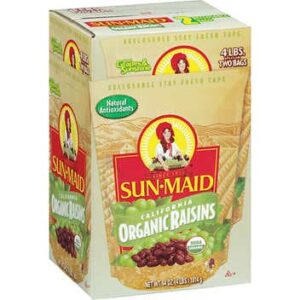 Sun-Maid Raisins, Organic, 2 lbs, 2 ct