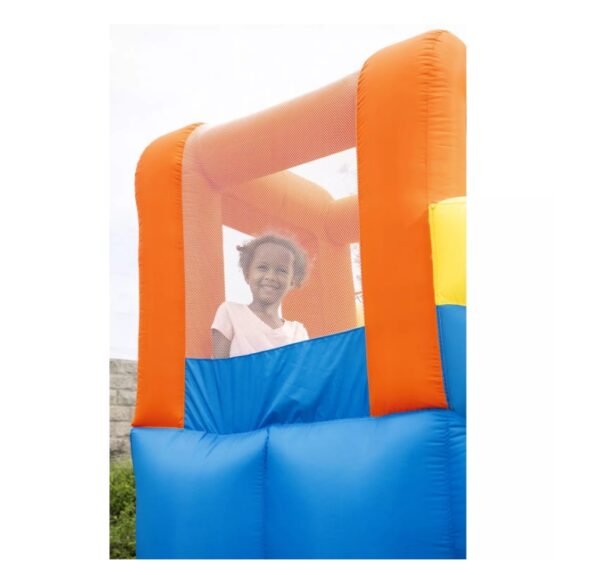 Wonder Hoops 10' Inflatable Bounce House Park with Basketball and Slide