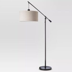 Cantilever Drop Pendant Floor Lamp Antique Brown - Threshold™ 6