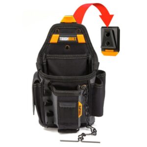 ToughBuilt ClipTech 13-Pocket Small Electrician Tool Belt Pouch