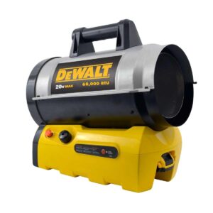 Dewalt®20V MAX Cordless 70-000 BTU Forced Air Propane Heater