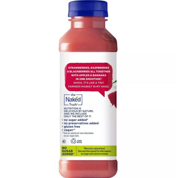 Naked All Natural Berry Blast Smoothie 15.2 fl oz Bottle3