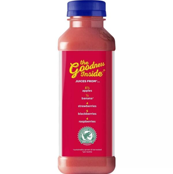 Naked All Natural Berry Blast Smoothie 15.2 fl oz Bottle4