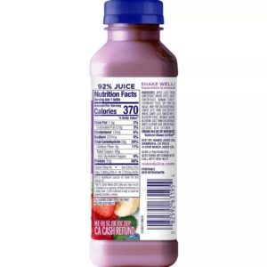 Naked All Natural Protein Zone Double Berry Protein Juice Smoothie -15.2oz