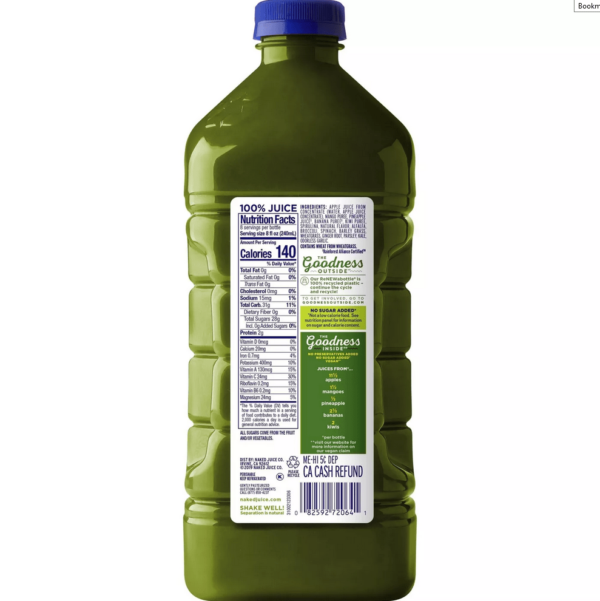 Naked Green Machine Boosted Juice Smoothie 64oz2