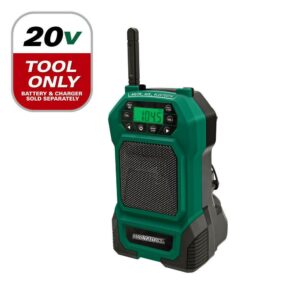 20-Volt Cordless Radio with Bluetooth® masterforce
