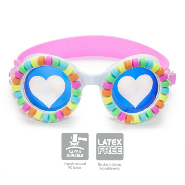 Youth Candy Latex Free Swim Goggles with UV Protection