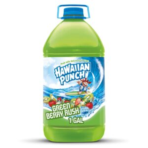 Hawaiian Punch Green Berry Rush, Juice Drink, 1 gal bottle