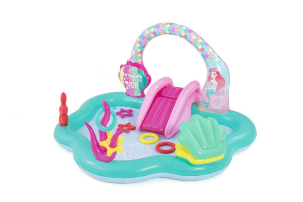 Little Mermaid Inflatable Kids Water Play Center