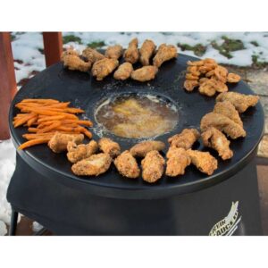 The Frying Saucer Portable Outdoor Fry Cooker with Carry Case