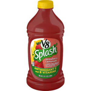 V8 Splash Strawberry Lemonade, 64 oz.