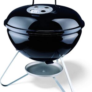 Weber Smokey Joe 14 in Black Portable Charcoal Grill