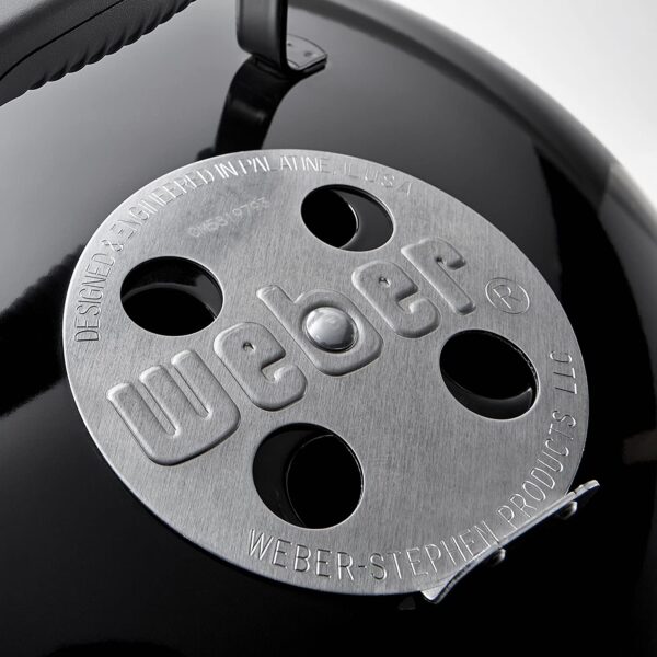 Weber Smokey Joe 14 in Black Portable Charcoal Grill