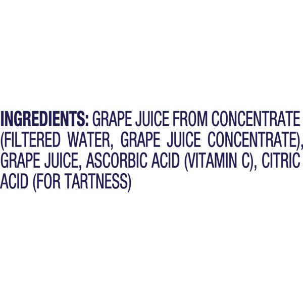 Welch's 100% Grape Juice, Concord Grape, 10 fl oz On-the-Go Bottle Pack of 6
