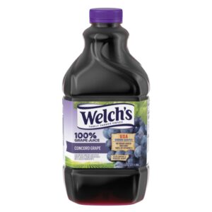 Welch's 100% Grape Juice, Concord Grape, 64 fl oz Bottle