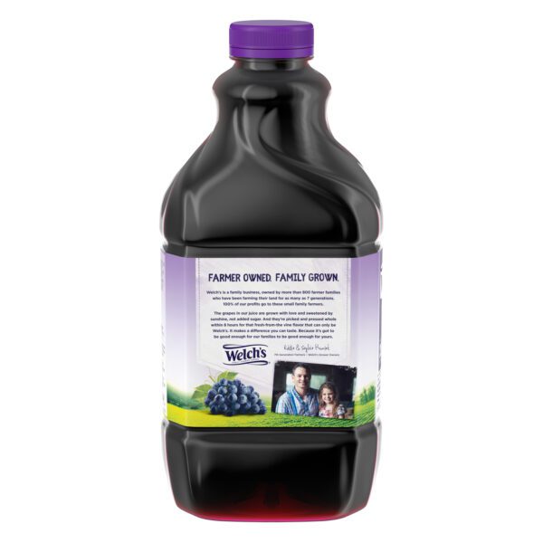 Welch's 100% Grape Juice, Concord Grape, 64 fl oz Bottle