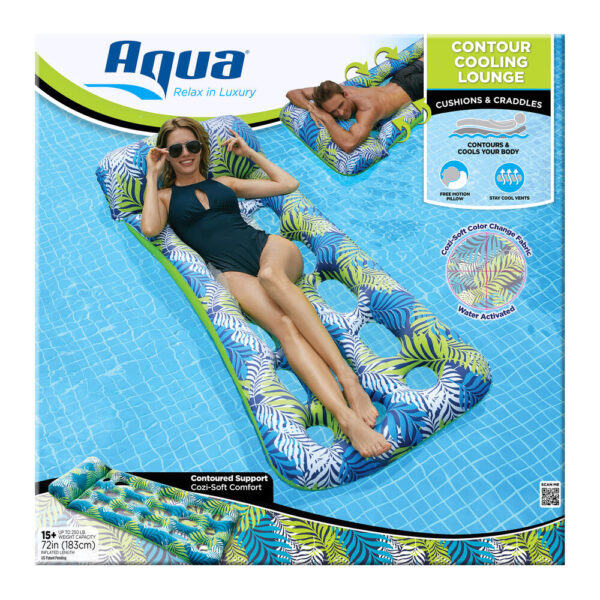 Aqua® Contour Lounge Pool Float