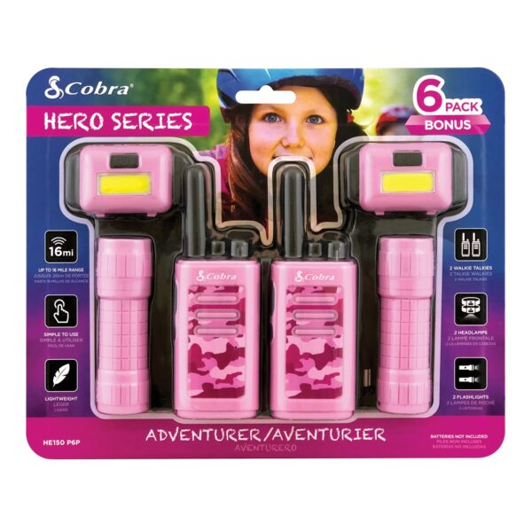 Cobra HERO Series 6-Pack Bonus Kit pink