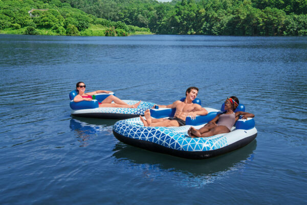 Hydro-Force Indigo Wave Double Lounge