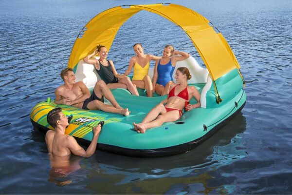 Hydro-Force™ Sunny Lounge 5-Person Inflatable Island