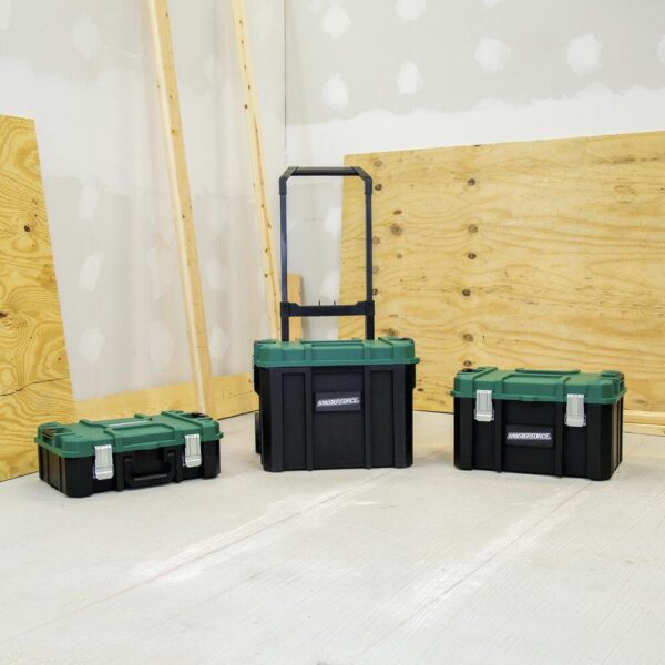 Water Resistant Rolling Tool Box Set, Set of 3 Boxes Masterforce