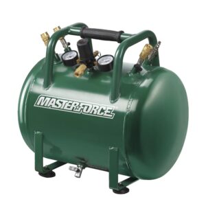 Masterforce® 10-Gallon 225 PSI Portable Jobsite Air Tank