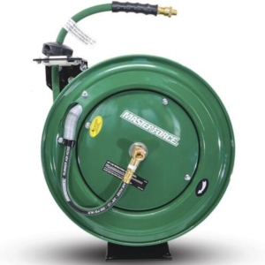 Masterforce® 38 x 50' Heavy Duty Retractable Rubber Air Hose Reel