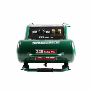 Masterforce® 5-Gallon 225 PSI Portable Electric Horizontal Air Compressor