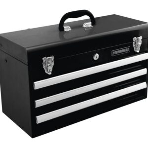 Performax 20 inche Black 3-Drawer Tool Box