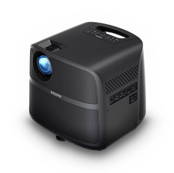 ION Audio Projector Deluxe HD Battery AC Powered 720p HD LED Bluetooth-enabled projector with Powerful Speaker