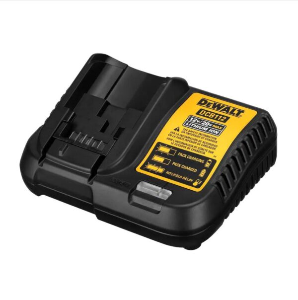 20-Volt MAX Compact Lithium-Ion 3.0Ah Battery Pack with 12-Volt to 20-Volt MAX Charger dewalt The DCB230C includes a 3.0 Amp Hour Lithium-Ion battery pack and charger. 3.0Ah capacity provides run time needed for high demand applications. This pack charges in 45-minutes or less. Same runtime and power in a lighter, shorter package compared to DCB200 33% more runtime than DC9096 18-Volt battery 22% lighter (1.06 lbs.) than DCB200 No memory and virtually no self-discharge for maximum productivity and less downtime 3 LED fuel gauge to quickly check state of charger on battery Part of the 20-Volt max system 3.0 Amp hour capacity Diagnostics with LED indicator for battery charge status of charged, charging, power line problem, replace pack or battery temperature problem Charges DEWALT 12-Volt to 20-Volt max lithium-ion batteries