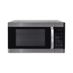 Criterion 1.6 cu.ft. Stainless Steel Countertop Microwave Make cooking quick and easy with this Criterion® 1.6-cubic-foot countertop microwave in stainless steel. Quickly boil, reheat, and defrost food with the 1,100 watts of cooking power and 11 cooking levels. Six preprogrammed auto-cook menus help you cook your favorite foods quickly, while the auto defrost sets the correct power level automatically. When you want to have something ready to eat fast, the 30-second express cooking mode is sure to cook your meal in a snap. This countertop microwave oven is a smart and elegant choice for the style and feel your kitchen deserves. Dimensions  12-7/8 in H x 21-9/16 in W x 19-3/16 in D 1,100-W output power 11 power levels 6 quick-set menu buttons Child safe lockout feature Electronic controls 30-second express cooking Kitchen timer Weight and time defrost