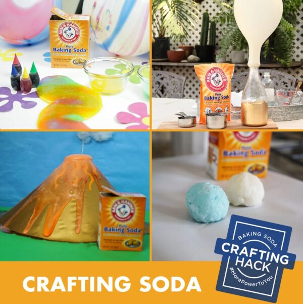 Arm & Hammer Pure Baking Soda Nothing compares to Arm&Hammer™ Pure Baking Soda (15 lbs). This household staple is the ultimate multitasker, ideal for baking, cleaning, disinfecting, deodorizing and more. Arm&Hammer baking soda is America's #1 trusted brand, found in more homes than any other brand for over 165 years. Arm&Hammer Pure Baking Soda: Making Its Mark Since the 1840s Arm&Hammer baking soda got its start all the way back in 1846 when two brothers-in-law began selling bicarbonate of soda to the public. Within one year, their home business became a full-blown company. By 1860, the company was sending its customers valuable tips by mail, positioning the pure baking soda for cooking using family recipes; this approach helped the company grow into worldwide distribution by the end of the century. In 1922, the company revisited its successful approach from 1860, but this time by positioning Arm&Hammer pure baking soda as a powerful cleaning agent, as well as vital for personal care. They took an even bolder step in 1927 by taking their message to the world via a series of advertisements in some of America's most popular magazines. Their efforts catapulted Arm&Hammer to the highest echelons of commercial success, making it the world's leading brand of pure baking soda, an honor that remains to this day.