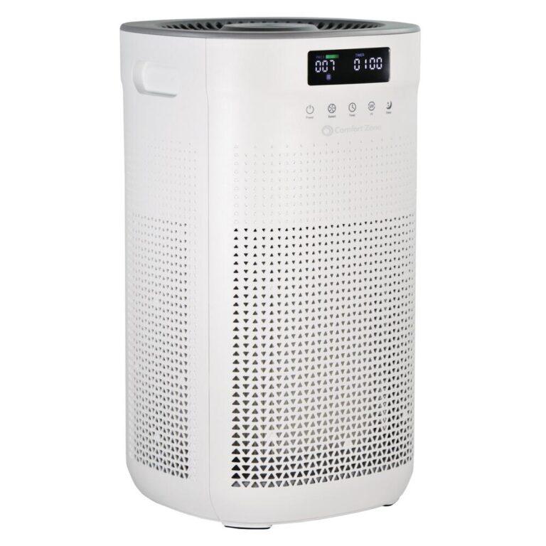 Comfort Zone Clean Smart WiFi True HEPA Air Purifier with UV C Light Disinfection4