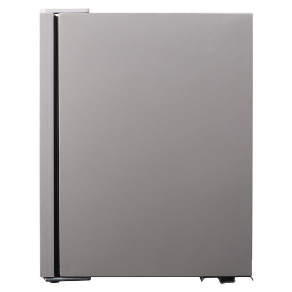 Frigidaire 2.6-Cubic-Foot 88-Can Glass Door Beverage Center Compact Refrigerator 2.6 cu. ft. capacity offers plenty of space to hold up to 88,12 oz. cans or 25 bottles of wine Tinted, double-pane glass door Freestanding design allows for many placement options Precision digital temperature control allows for ideal temperatures for white wine, red wine, or other beverages Reliable compressor cooling for a temperature range of 40°F to 61°F Blue LED interior lighting 3 adjustable, slide-out, easy-to-clean shelves-1 glass and 2 wire Adjustable leveling legs Dimensions: 17.51 in. W x 19.29 in. D x 27.16 in. H